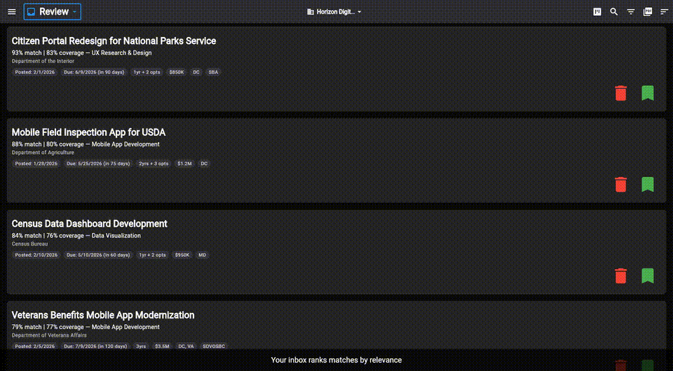 Explore match details demo